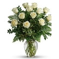 thumbnail image 1 of BowKay Designs LLC Premium Long Stem Roses White, 1 of 4
