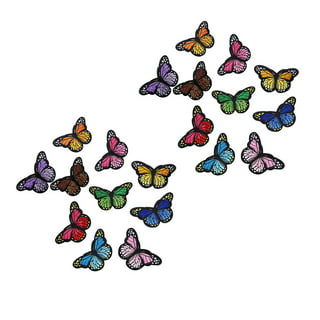  KESYOO 5Pcs Butterfly Patches Iron on Clothes Patches Iron on  Patch for Jeans Iron on Patches Fabric Repair Patch Clothing Patches for  Holes Jeans Patch Applique Small Polyester Thread : Everything