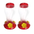 thumbnail image 1 of Bowake 2PC Wide Mouth Waist Hummingbird Feeder Free Nectar Patio Yard Window Bird Gift, 1 of 6