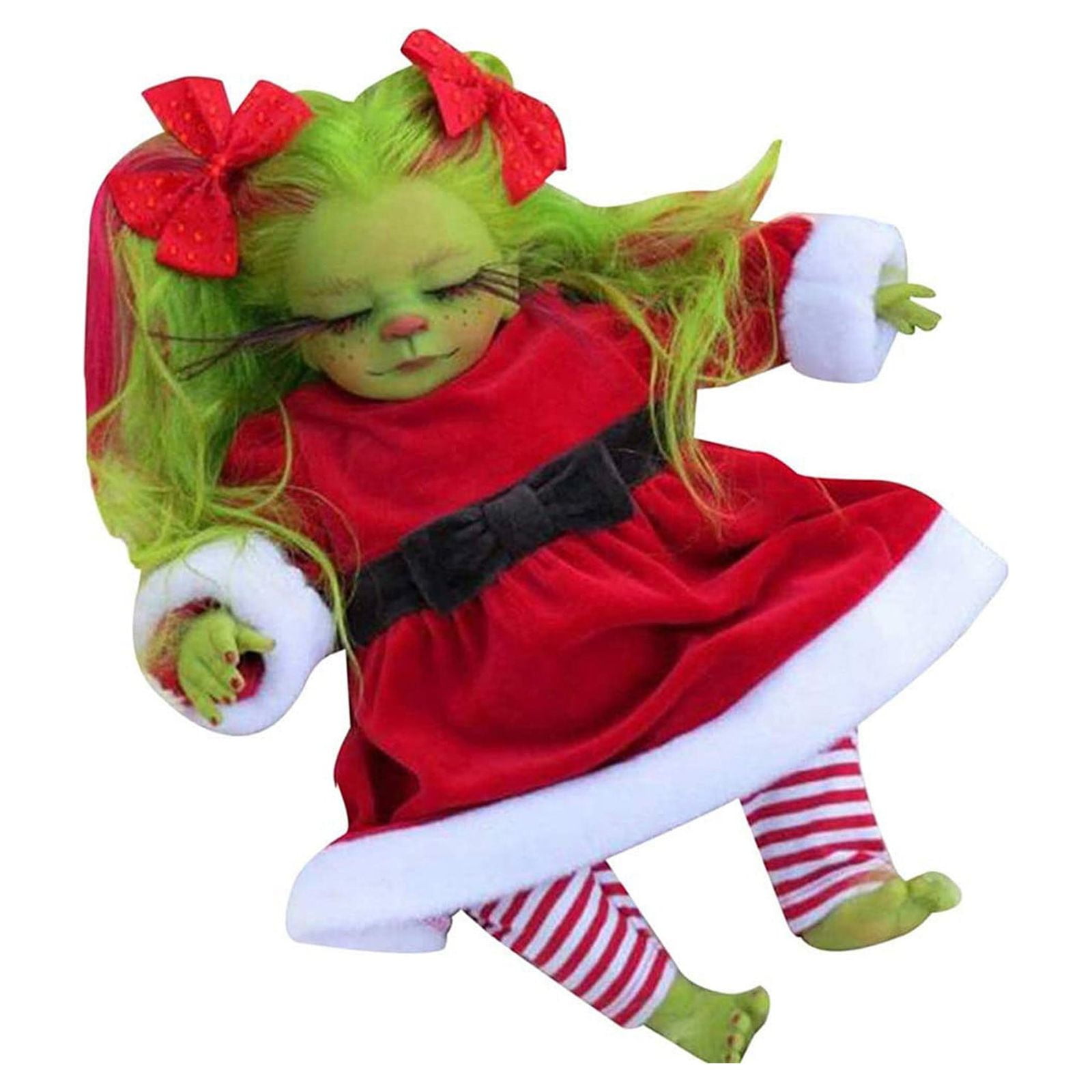 Christmas Freak Grinch Toy Realistic Cartoon Doll Simualtion Doll