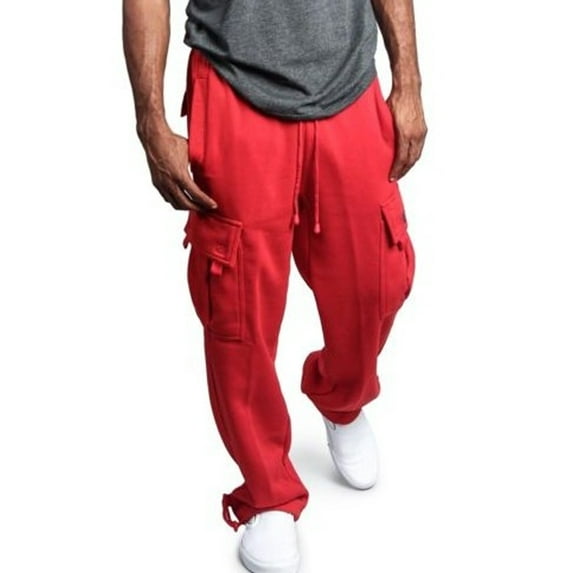Bowanadacles Men Cargo Jogger Sweatpants with Pocket Athletic Pants