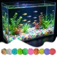 thumbnail image 1 of Bowayaoa Glow Pebbles, 100 pcs Glowing Rocks for Outdoor Decor, Garden Lawn Yard, Aquarium, Walkway, Fish Tank, Pathway, Luminous Pebbles Powered by Light or Solar, 1 of 7