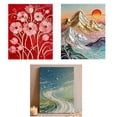 thumbnail image 1 of Bowayaoa Pearl Painting , Handmade Decorative Art, Beginner Friendly Sparkling Bead Wall Art Craft for Home Wall Decor & Stress Relief Mindfulness Crafting, 1 of 9