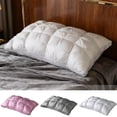 thumbnail image 1 of Bowayaoa Pillows for Sleeping Queen Size , Soft & Fluffy Pillow with Down Alternative Filling, Cooling, Hotel Quality, Gusseted Pillow for Back, Stomach or Side Sleepers, 1 of 7