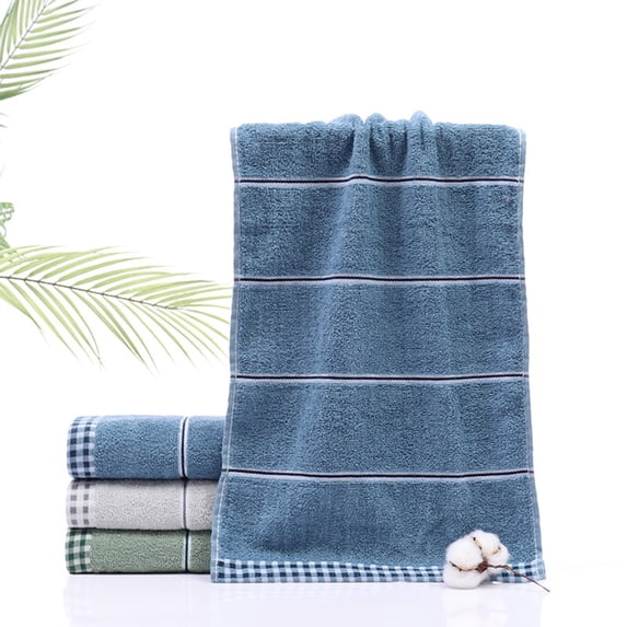Ring Spun Cotton Bath Towels 23.7x13.3 Inches, Lightweight Highly Absorbent Quick Dry Towels for Bathroom Spa Gym Travel Daily Use