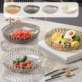 thumbnail image 1 of Bowayaoa Serving Tray Platter, Fruit Veggie Food Tray for Party, Plastic Serving Trays for Appetizer, Snack, Dessert, Cookie, Brunch Decorations Platters, 1 of 7