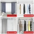 thumbnail image 1 of Bowayaoa Shower Curtain Rod, Diameter Heavy Duty Tension Shower Rod, Non Slip Adjustable No Drill Shower Curtain Rods Spring Tension For Bathroom, Shower Stall, No Rust, 1 of 7