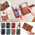 thumbnail image 1 of Bowayaoa Women's Trifold Wristlet Wallet Blocking Capacity Ladies Purse with Multiple Credit Card Slots, Cash Coin Compartment & Portable Clutch Design for Daily Travel Use, 1 of 7