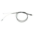Bowden Cable Set for Lawn Mower with Throttle and Clutch Cables