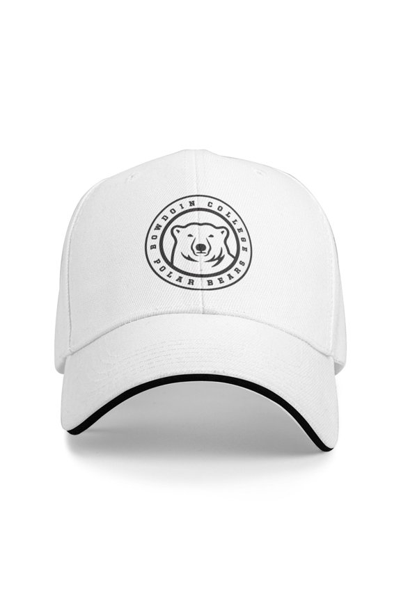 Bowdoin College Logo Unisex Baseball Caps Sandwich Caps Dad Hat Casual Hat