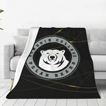 Bowdoin- College Queen Blanket Lightweight Blanket For Bed, Sofa Microplush - Ultra Soft Warm Blanket