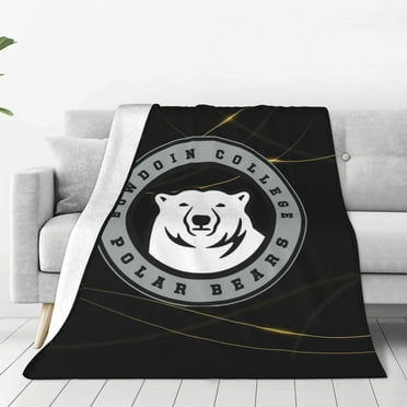 Bowdoin- College Queen Blanket Lightweight Blanket For Bed, Sofa Microplush - Ultra Soft Warm Blanket