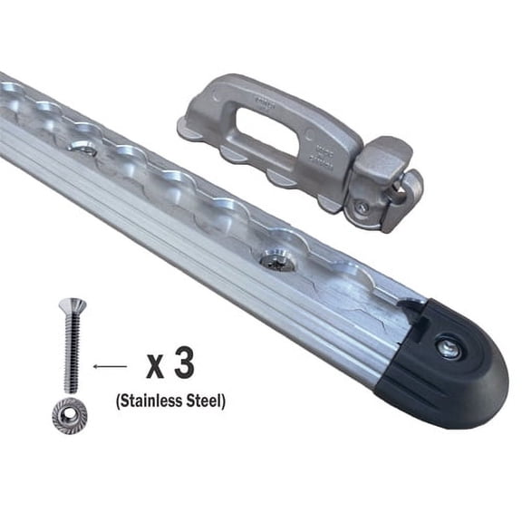 12" Superclamp Supertrac Tie-Down Rail Anchor Kit