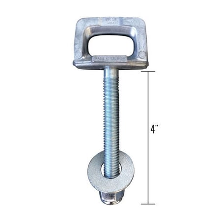 Bowdriks Superclamp 4in Deck Hook Screw