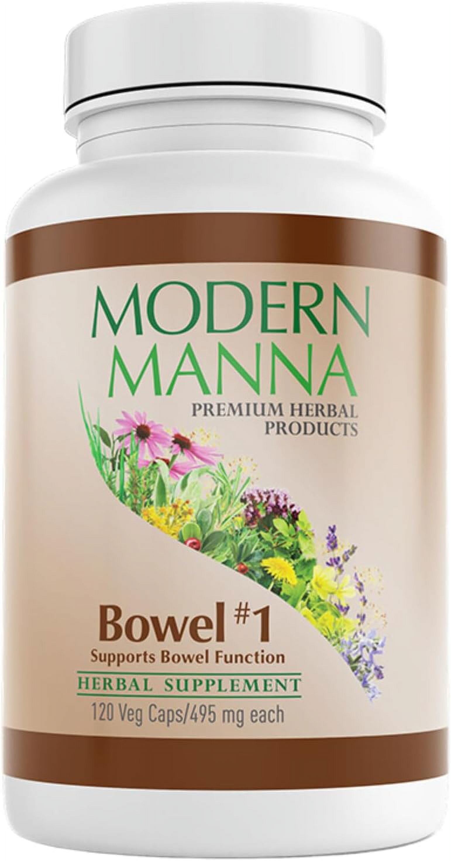 Bowel 1 Gentle & Effective Natural Laxative for Bowel Regularity with