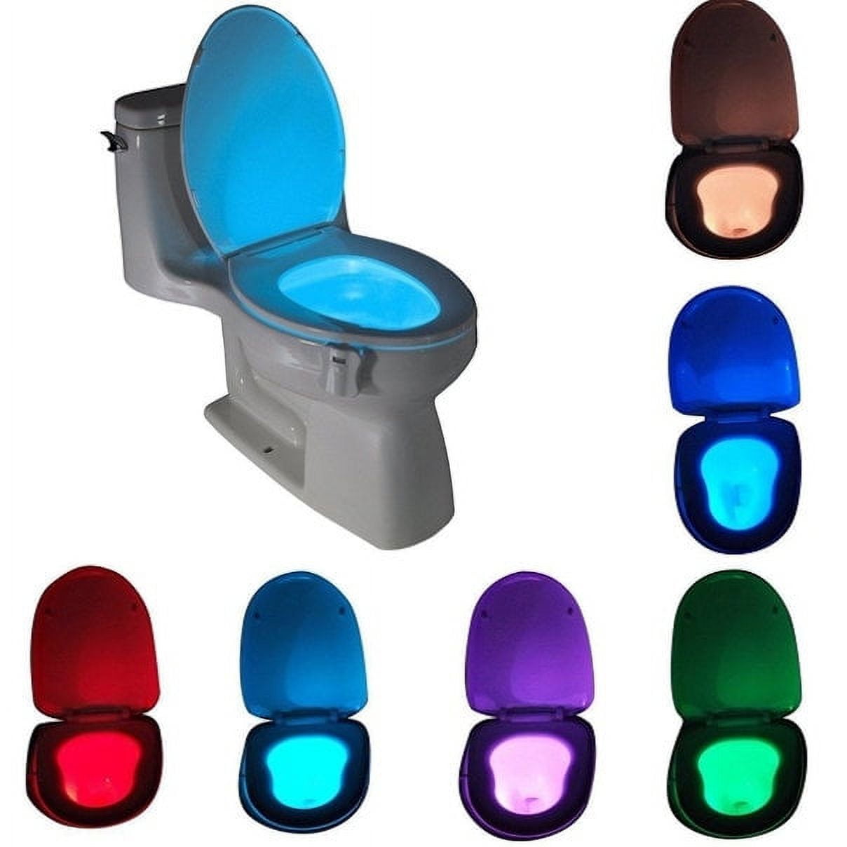 Toilet Disco Light, Motion Activated, Turn Your Late Night-Light Bathroom  into a