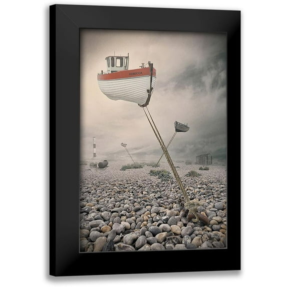 Bowen, Baden 11x14 Black Modern Framed Museum Art Print Titled - Low Tide