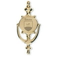 thumbnail image 1 of Bowen Irish Coat of Arms Brass Door Knocker, 1 of 1
