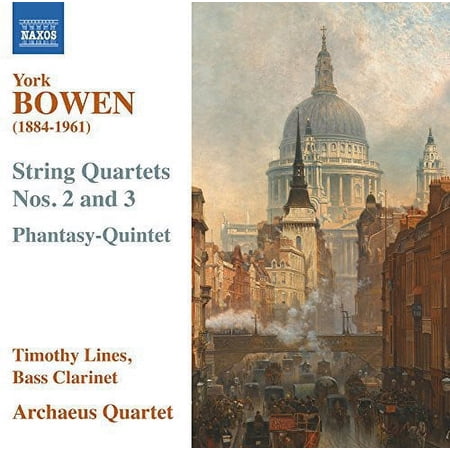 Bowen / Lines / Archaeus QRT - String QRTS 2 -3 & Phantasy-Quintet - Music & Performance - CD