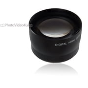 Bower 58mm 2X Professional Telephoto Tele Lens Black for Digital Cameras