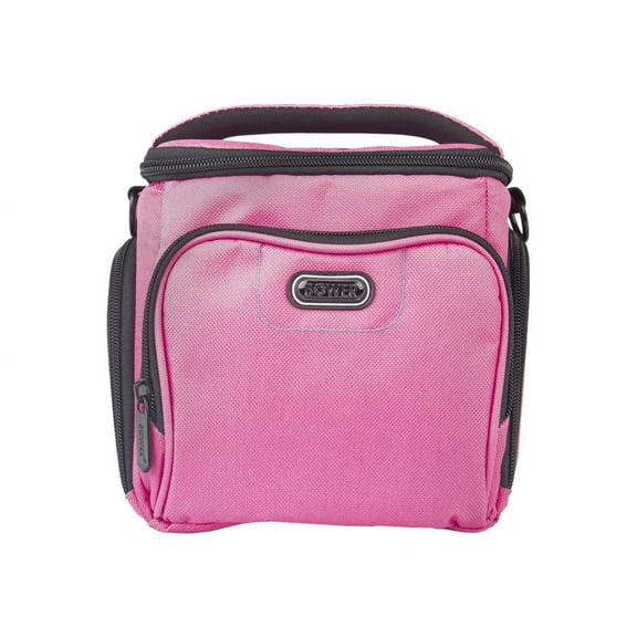 Bower Dazzle Medium - Carrying bag for digital photo camera with lenses - pink