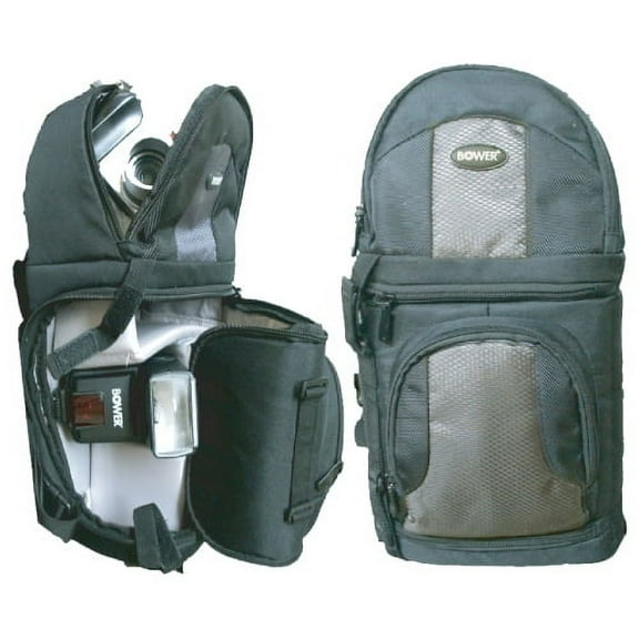 Bower Digital Professional Super-Duty SLR Photography Sling Backpack, Black