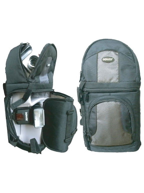 Digital Professional Super-Duty SLR Photography Sling Backpack, Black