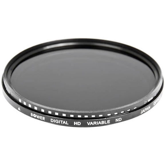 Bower Variable 8-Stop Neutral Density (ND) Filter for SLR & DSLR Cameras, 67mm