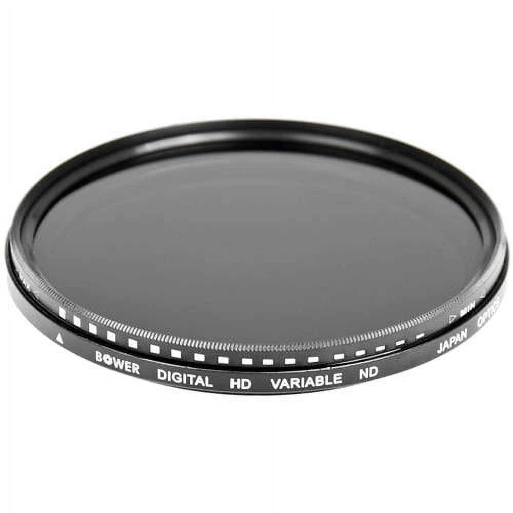 Bower Variable 8-Stop Neutral Density (ND) Filter for SLR & DSLR Cameras, 82mm