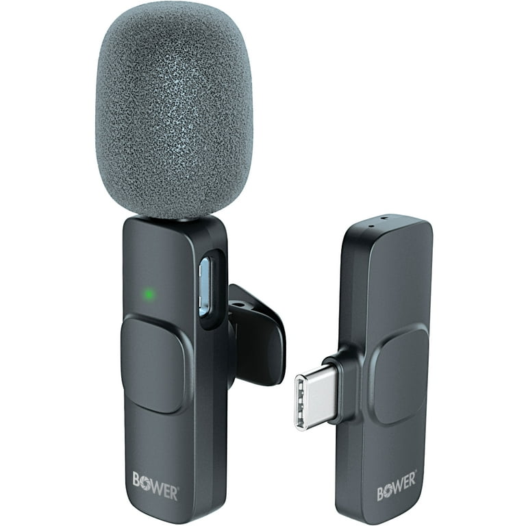 Bower Wireless Lavalier Microphone: High-Quality Audio for Content Creation