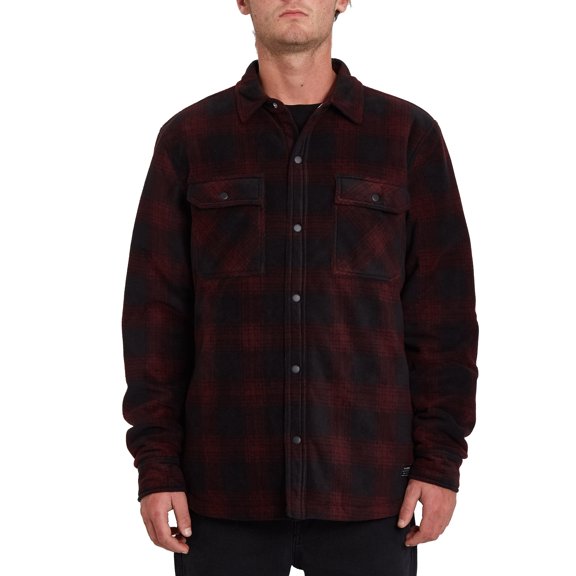 Bowered Fleece Long Sleeve Shirt [Port]