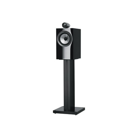 Bowers & Wilkins - 700 Series 2-way Bookshelf Speaker w/ Tweeter on top, 6.5" midbass (pair) - Gloss Black