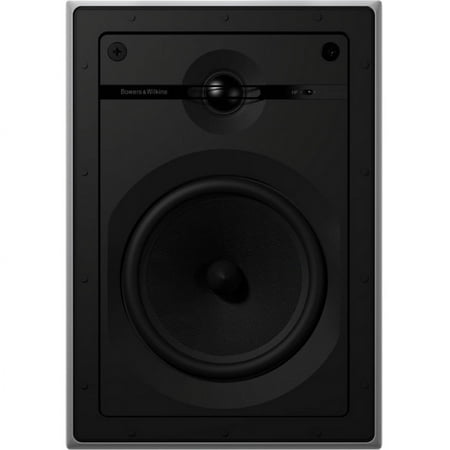 Bowers & Wilkins - CI600 Series 664 6" In-Wall Speakers w/Glass Fiber Midbass - (Pair) - Paintable White