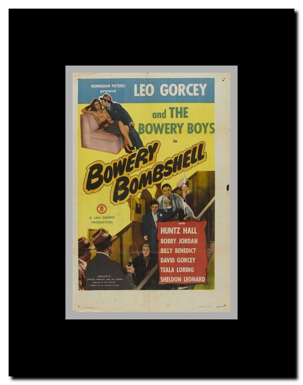 Bowery BombshellBowery Bombshell Framed Movie Poster