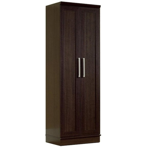 Bowery Hill 23"W Wood Storage Pantry Cabinet in Dakota Oak