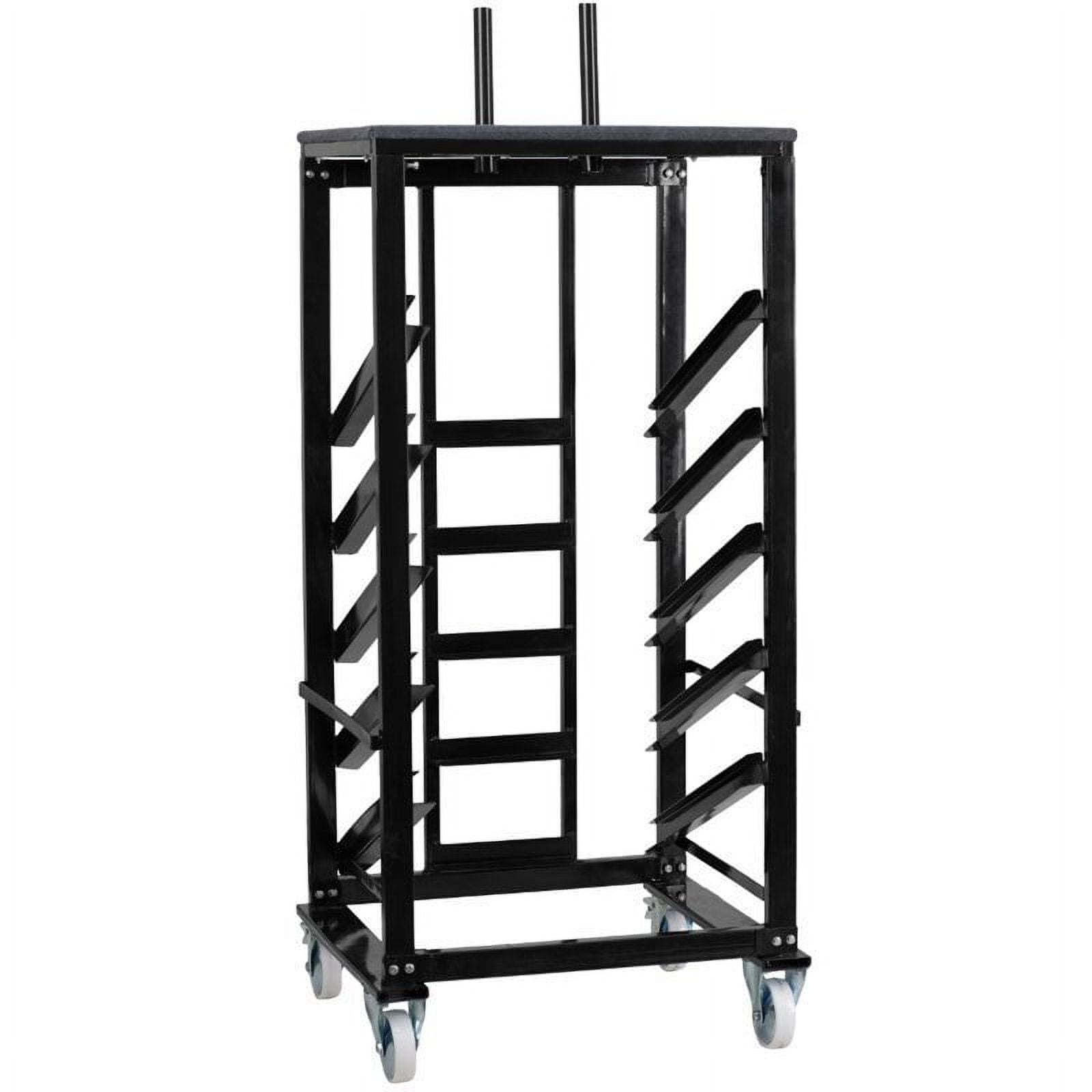 Bowery Hill 24" Cocktail Table Dolly in Black