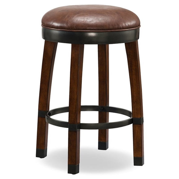 Bowery Hill 26" Counter Stool in Sienna (Set of 2)
