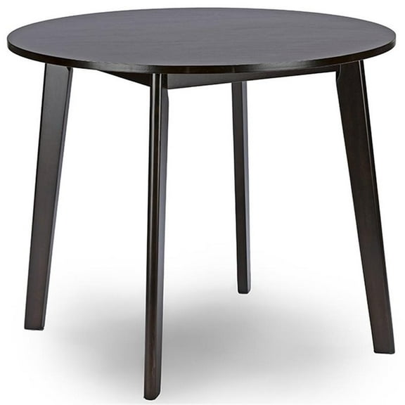 Bowery Hill 36" Round Dining Table in Dark Walnut