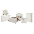 thumbnail image 1 of Bowery Hill 5 Piece Full Bedroom Set in White, 1 of 14
