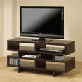 thumbnail image 1 of Bowery Hill 5 Shelf 47" TV Stand in Cappuccino, 1 of 1