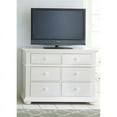 thumbnail image 1 of Bowery Hill 6 Drawer Media Chest in Oyster White, 1 of 1