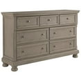 thumbnail image 1 of Bowery Hill 7 Drawer Dresser in Light Gray, 1 of 1