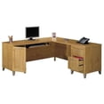 thumbnail image 1 of Bowery Hill 71" L-Shaped Computer Desk in Maple Cross, 1 of 3