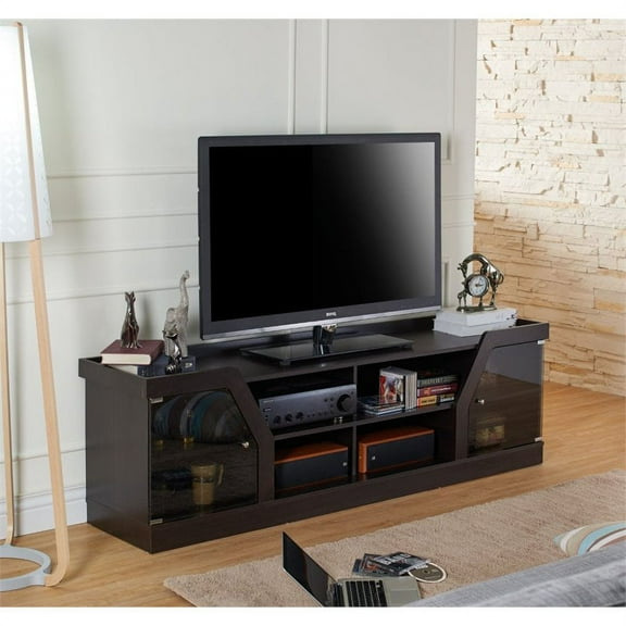 Bowery Hill 71" TV Stand in Espresso