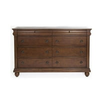 Bowery Hill 8 Drawer Dresser in Cherry
