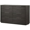 thumbnail image 1 of Bowery Hill 8 Drawer Dresser in Distressed Basalt Gray, 1 of 6
