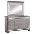 thumbnail image 1 of Bowery Hill 9 Drawer LED Dresser and Mirror Set, 1 of 3