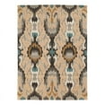thumbnail image 1 of Bowery Hill 96'' x 120'' Transitional Fabric Hand Tufted Rug in Gray/Beige/Blue, 1 of 5