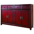 thumbnail image 1 of Bowery Hill Accent Chest Console in Rich Red, 1 of 1