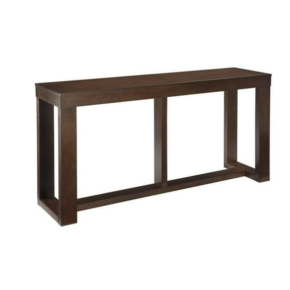Bowery Hill Console Table in Dark Brown